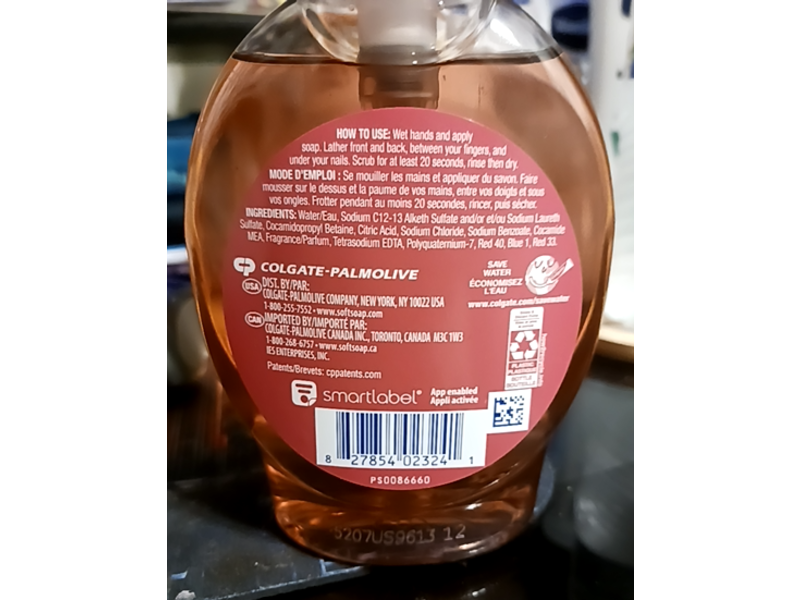 Softsoap Hand Soap, Berry, 7.5 fl oz/221 mL