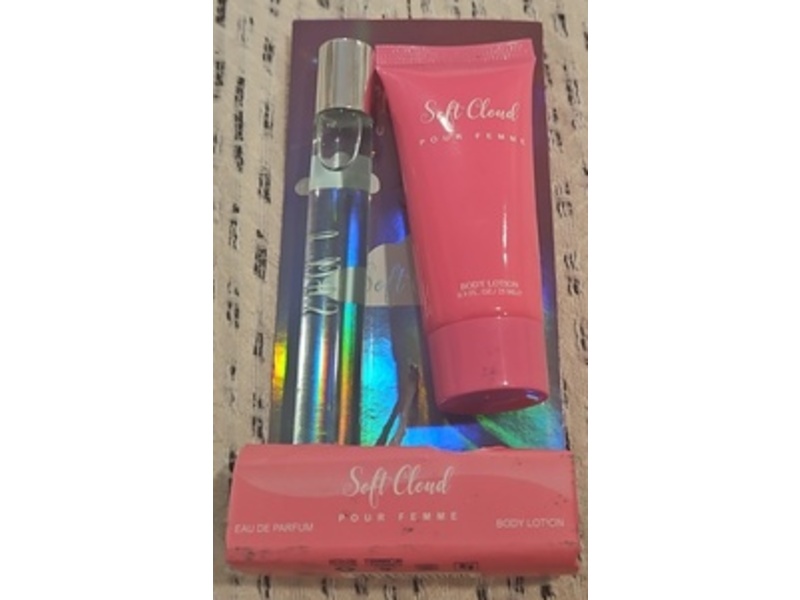 Pour Femme Eau De Parfum & Body Lotion Set, Soft Cloud