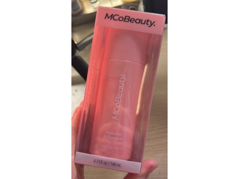 MCoBeauty Hydrate & Prepare Milky Toner, 4.73 fl oz/140 mL