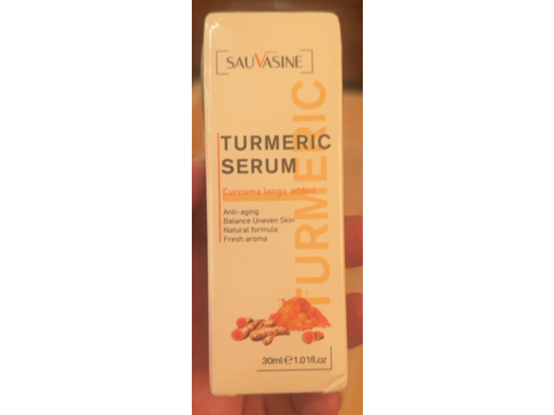 Sauvasine Turmeric Serum, 1.01 fl oz/30 mL