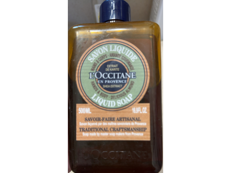 L'Occitane En Provence Liquid Soap, 16.9 fl oz/500 mL