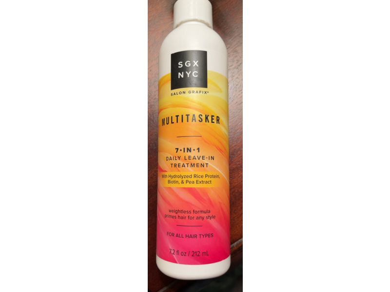 SGX NYC Multitasker 7 In 1 Daily Leave-In Treatment, 7.2 fl