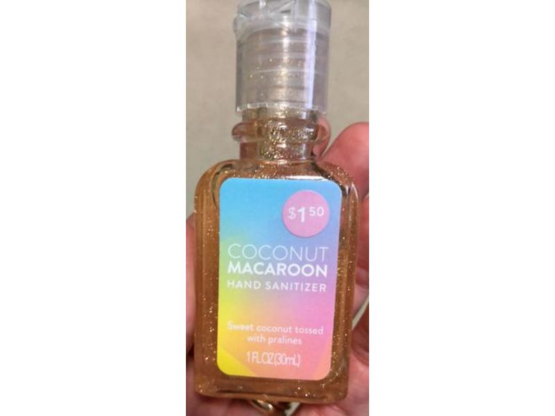 Wonderbac Coconut Macaroon Hand Sanitizer, 1 fl oz/30 mL