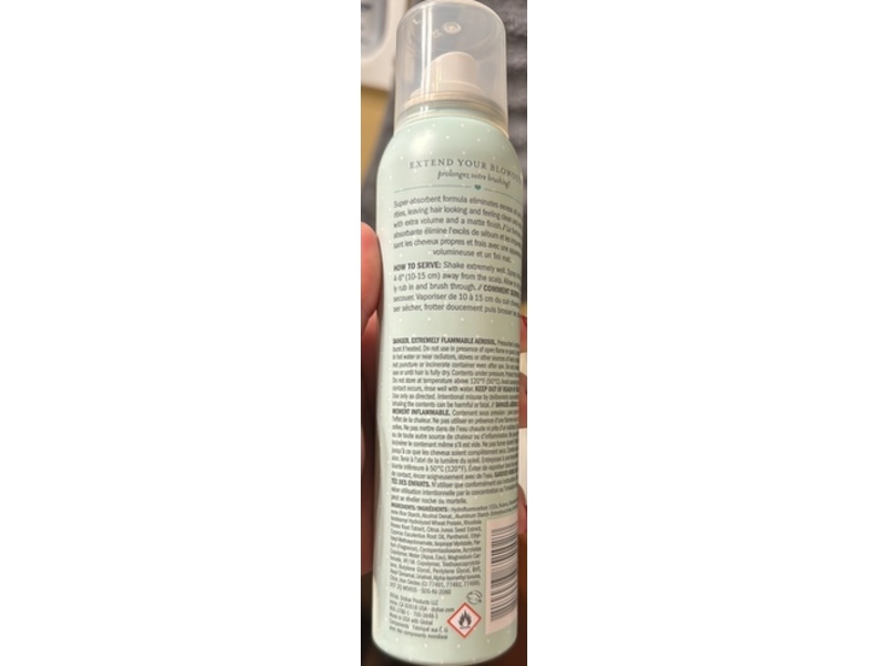 Drybar Detox Dry Shampoo, Lush Scent, 3.8 oz/108 g