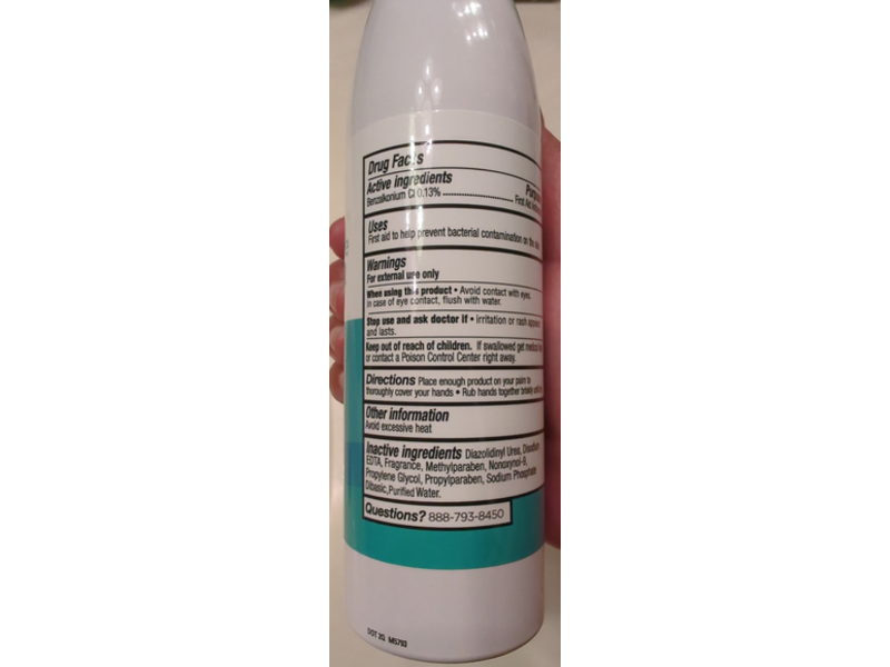 Evera Labs Hand + Surafce Sanitizer Continuous Spray, 5 fl oz/148 mL