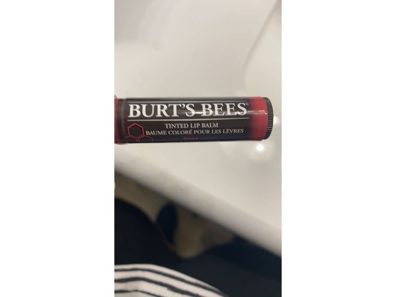 Burt's Bees Tinted Lip Balm, Rose, 0.15 oz/4.25 g