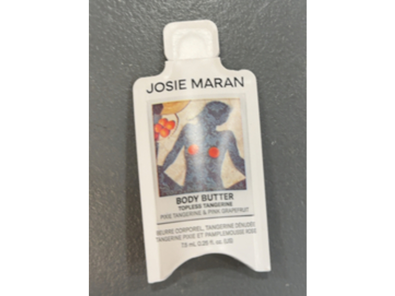 Josie Maran Body Butter, Topless Tangerine, 0.25 fl oz/75 mL