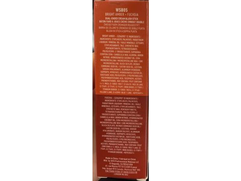 NYX Professional Makeup wonder Stick, Bright Amber & Fuchsia