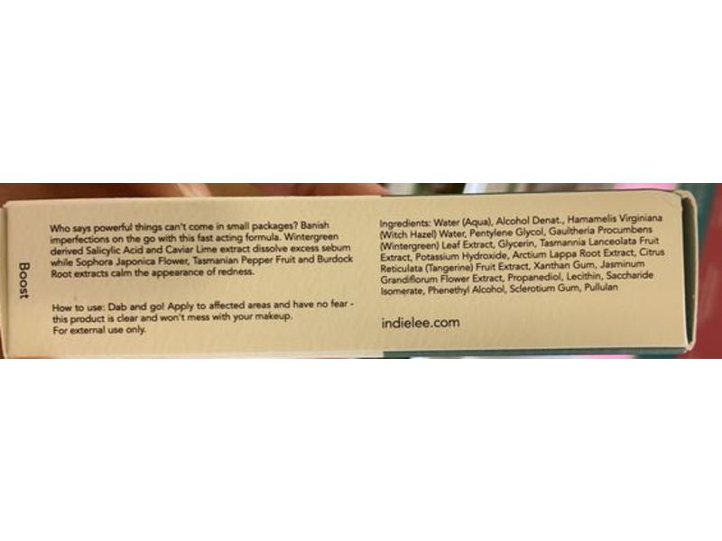 Indie Lee Stick Anti-Imperfections, Clarifie & Apaise, 0.15 fl oz/4.5 mL