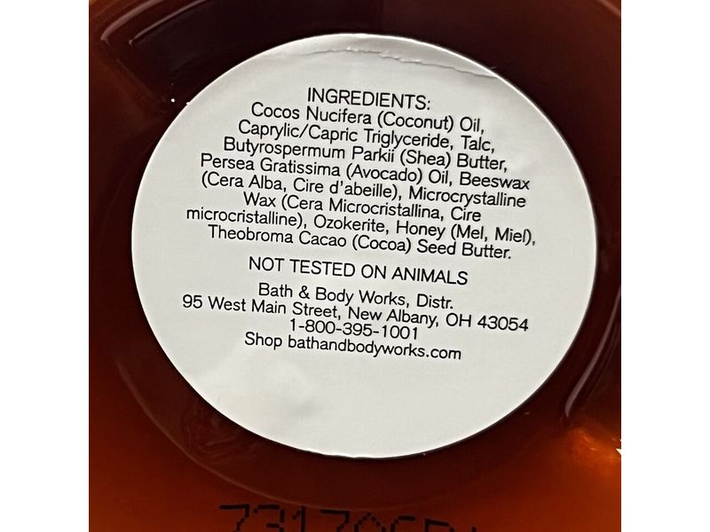 Coco Shea Honey Beeswax Body Balm, 4 oz / 113 g, Bath & Body Works