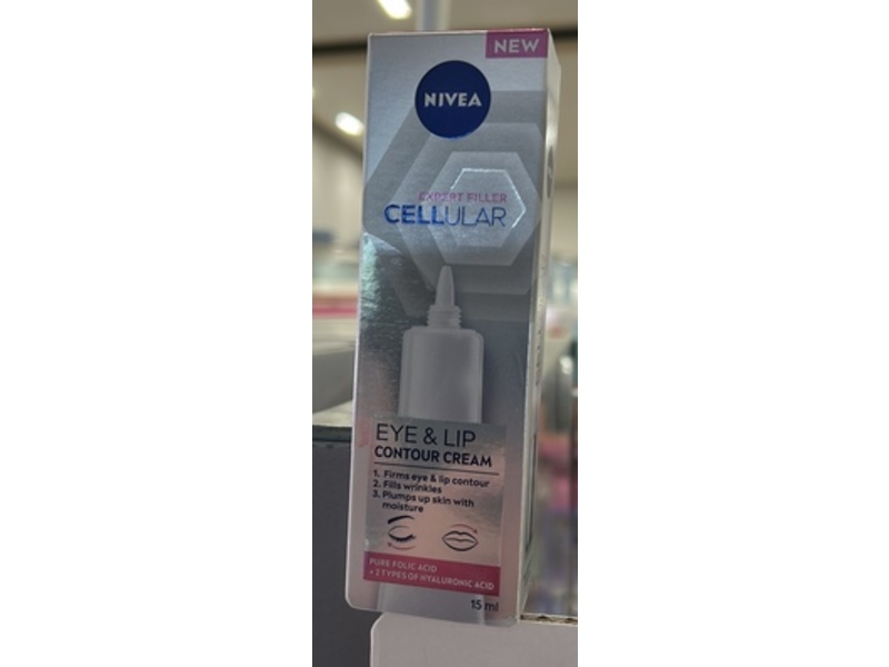 Nivea Eye & Lip Contour Cream, 15 mL