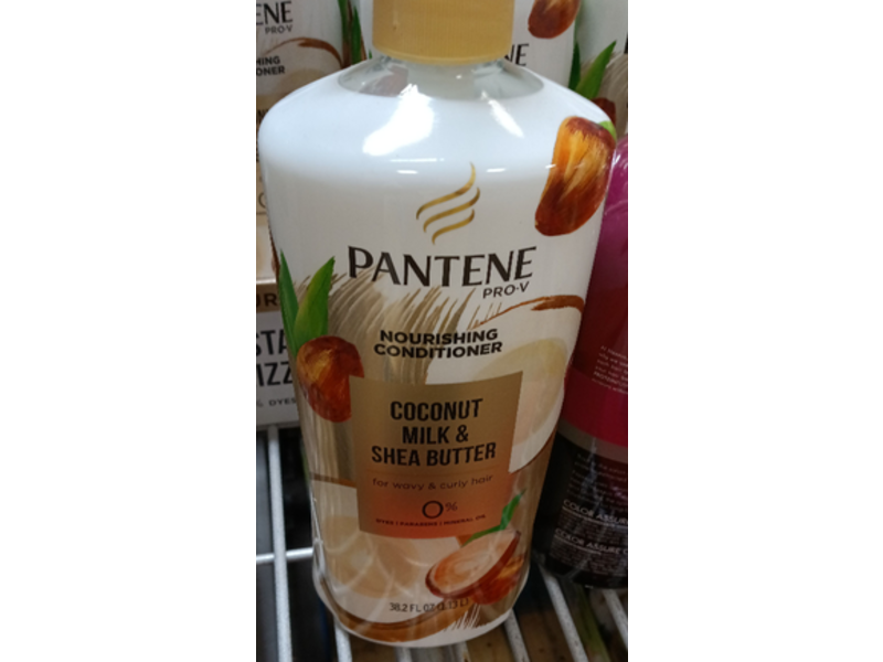 Pantene Pro-V Nourishing Conditioner, Coconut Milk & Shea Butter, 38.2 fl oz/1.13 mL