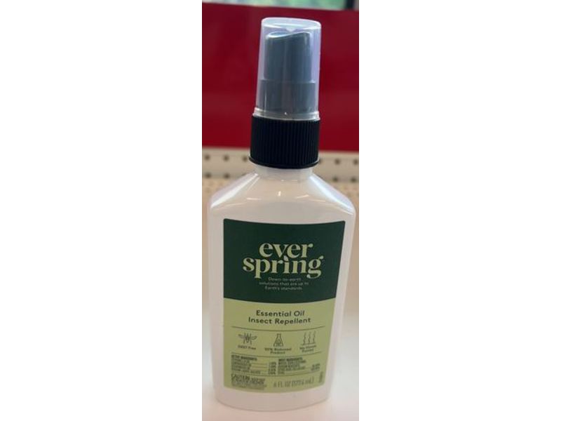 Everspring Essential Oil Insect Repellent Spray, 6 fl oz/177.4 mL