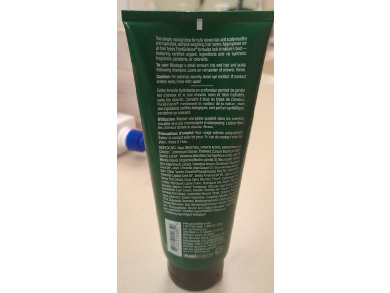 Jack Black Nourishing Hair & Scalp Conditioner, 10 fl oz/296 mL