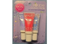 eos Holiday 24h Moisture Mini Super Lip Balm Set, Sugar Plum Spritz, Candy Cane Swirl, Iced Sugar Cookie, 0.24 fl oz/7 mL, Pack Of 3 - Image 3