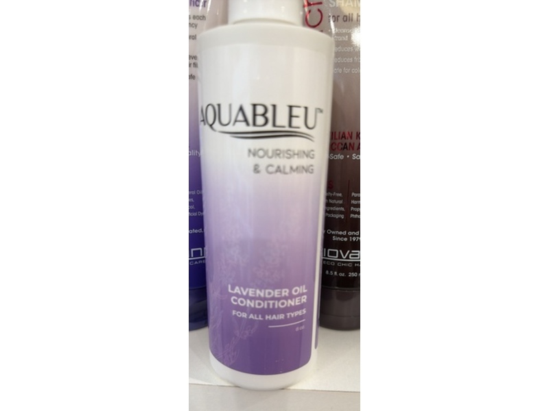 Aquableu Conditioner, Lavender Oil, 8 oz