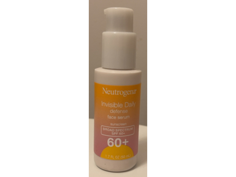 Neutrogena Invisible Defence Face Serum, SPF 60 +, 1.7 fl oz/50 mL