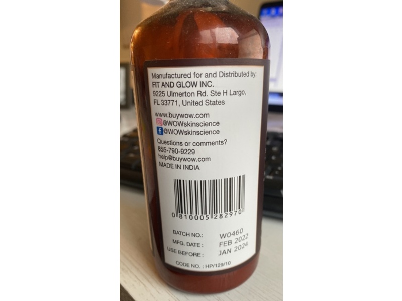 WOW Skin Science Skin Revive Nectar Moisturizer, Shea Butter & Cocoa Butter + Moroccan Argan Oil + Beetroot Extract, 10 fl oz/300 mL