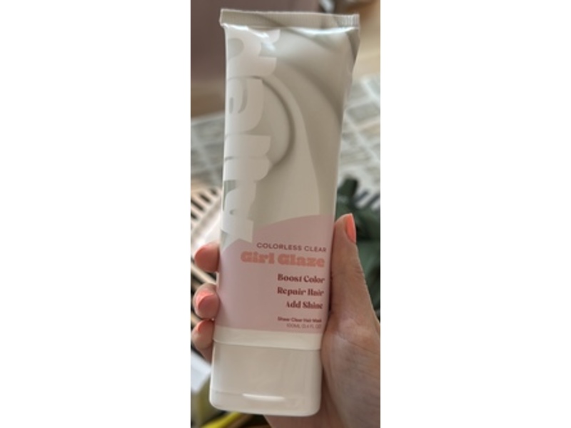 Hally Girl Glaze Repair Hair Mask, Colorless Clear, 3.4 fl oz/100 mL