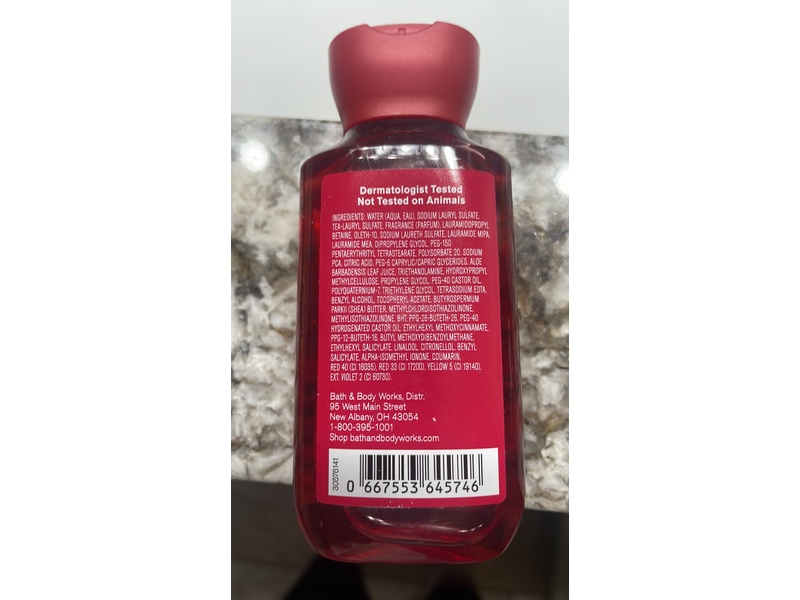 Bath & Body Works Shower Gel, You're The One, 3 fl oz/88 mL