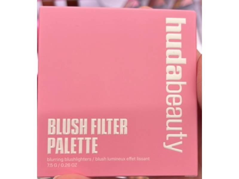 Huda Beauty Blush Filter Palette, Baby Pink, 0.26 fl oz/7.5 g