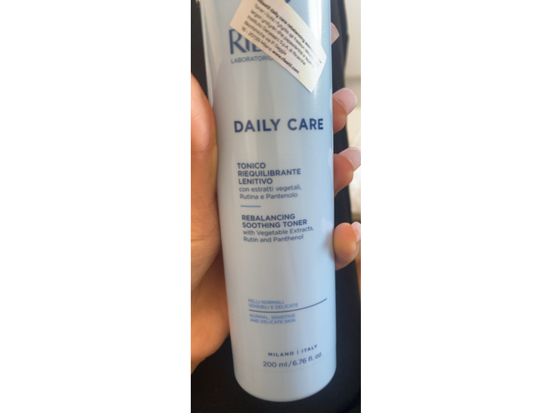 Rilastil Daily Care Rebalancing Soothing Toner, 6.76 fl oz/200 mL