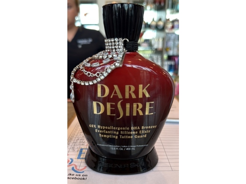 Dark Desire 40X Hypoallergenic DHA Bronzer, 13.5 fl oz/400 mL