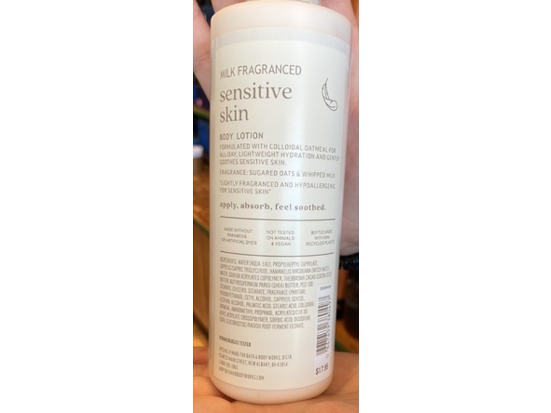 Bath & Body Works Body Lotion, Milk Fragranced, 7.8 fl oz/230 mL