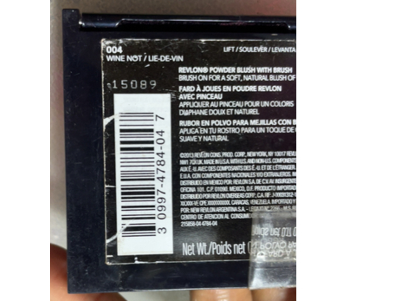 Revlon Powder Blush, 004 Wine Not, 0.17 oz/5 g