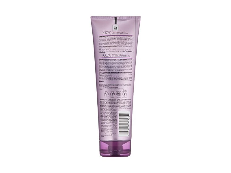 Loreal Paris Ever Pure Volume Shampoo, Lotus, 8.5 fl oz/250 mL