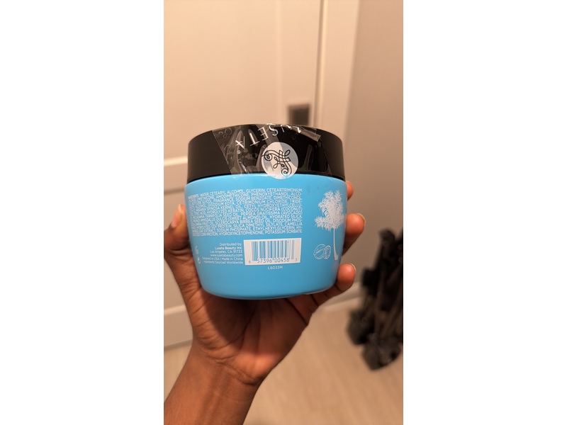 Luseta Hair Mask, Coconut Milk, 16.9 fl oz/500 mL