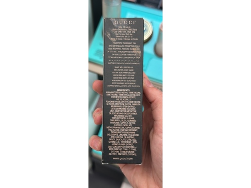 Gucci Brathable Foundation Luminous Matte Finish, 310N Medium, 1 fl oz/30 mL