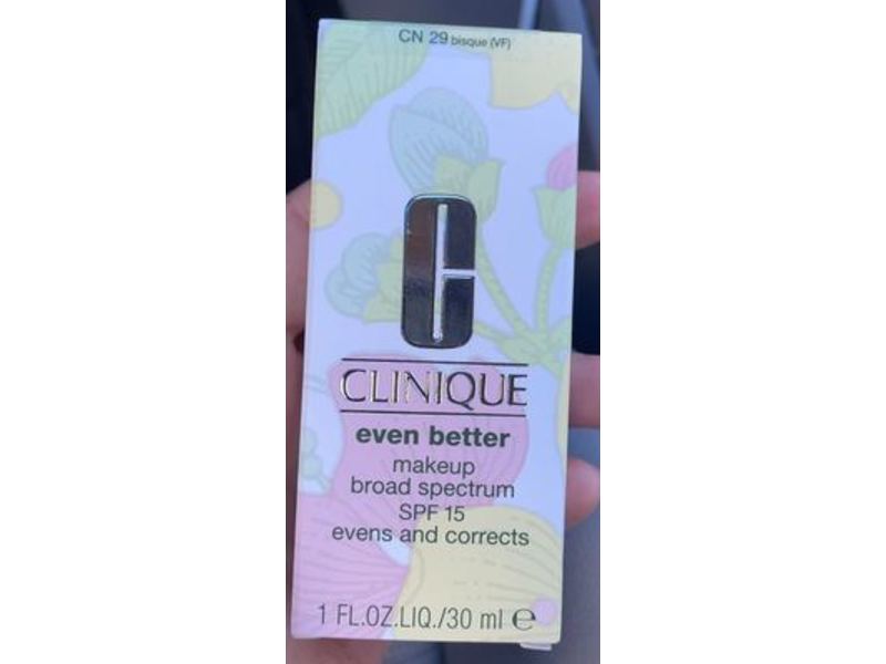 Clinique Even Better Makeup, SPF 15, CN 29 Bisque, 1 fl oz/30 mL