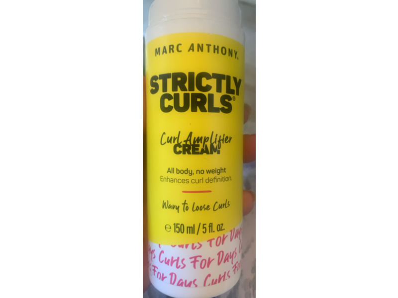 Marc Anthony Strictly Curl Amplifier Cream, 5 oz/150 mL