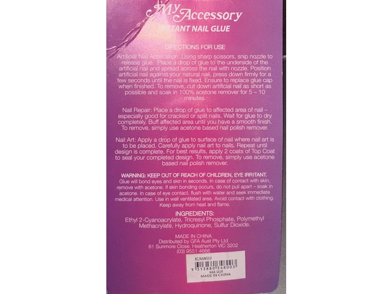 My Accessory Instant Nail Glue, 5 g