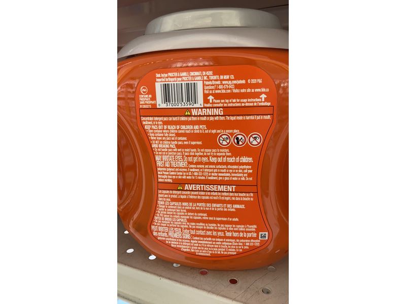 Tide Hygienic Clean Power Pods Laundry Detergent, Original, 21 Pacs, 35 oz/1.01 kg