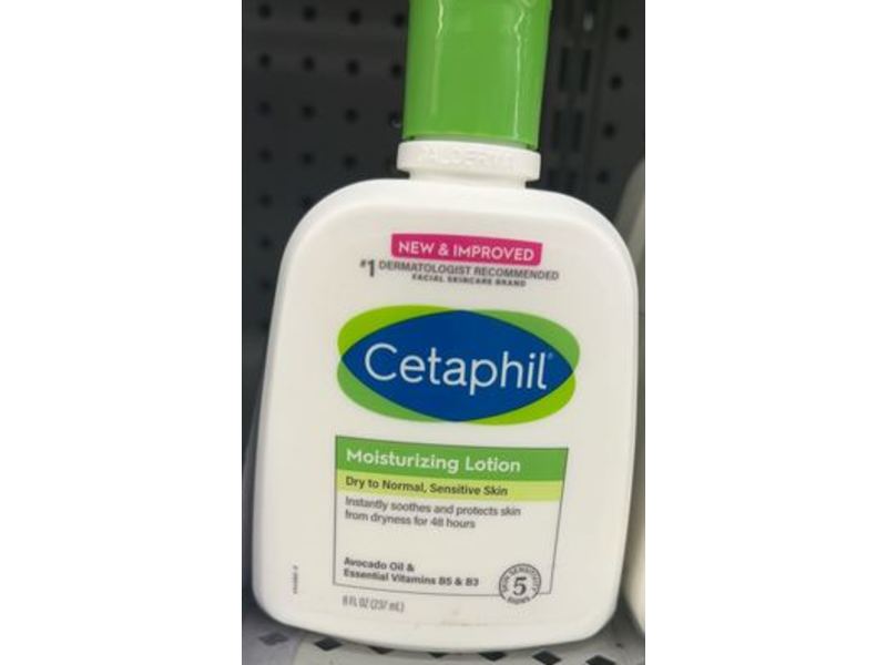 Cetaphil Moisturizing Lotion, Sensitive Skin, 8 fl oz/237 mL