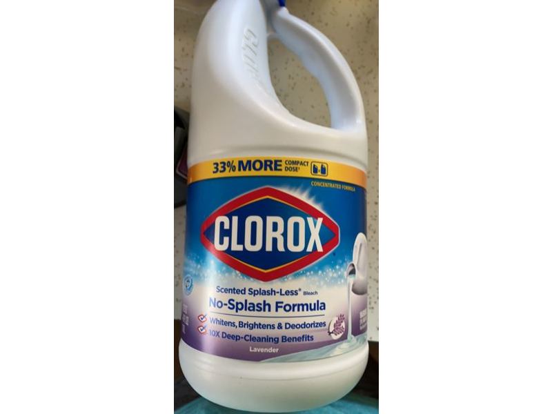 Clorox Scented Splash-Less, Lavender, 40 oz