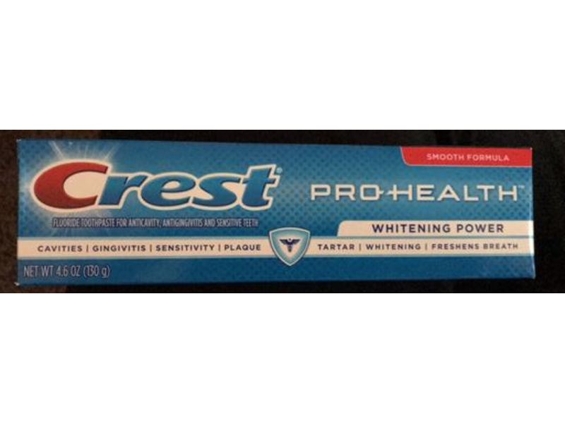 Crest Pro-Health Whitening Power Toothpaste, 4.6 oz / 130 g
