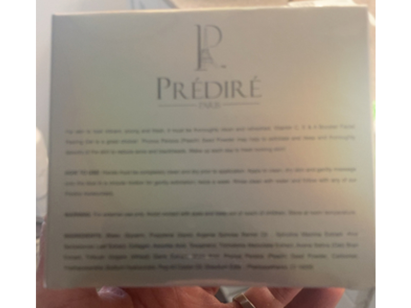 Predire Collagen Facial Peeling Gel, Argan Oil, Vitamin E & A, 1.7 fl oz/50 mL