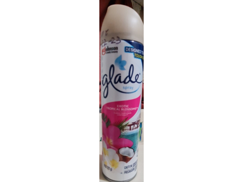 Glade Air Freshener Spray, Exotic Tropical Blossoms Scent, 8 oz/227 g