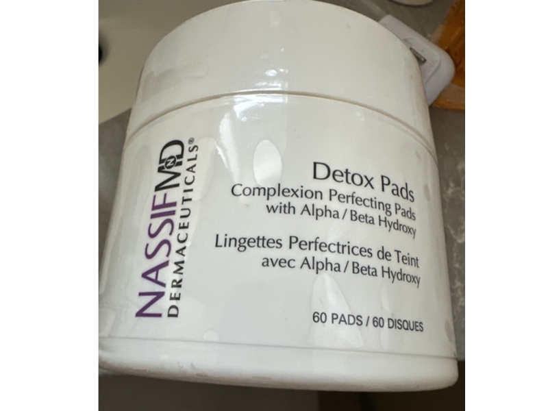 Nassif MD Detox Complexion Perfecting Pads, 60 Count