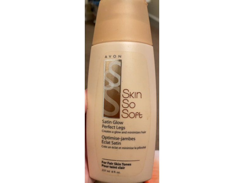 Avon Skin So Soft Satin Glow Perfect Legs, 8 fl oz/237 mL