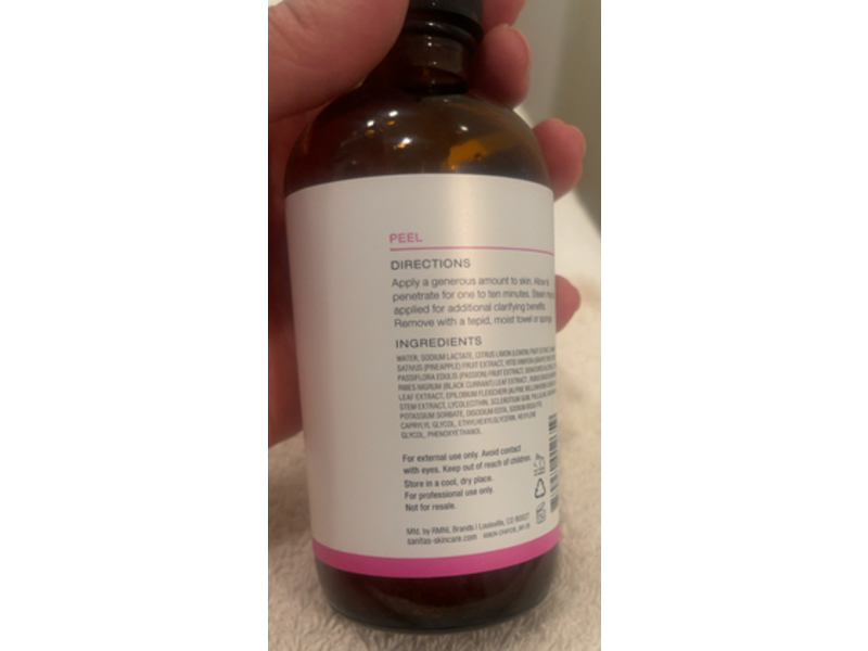 Sanitas Clarifying Fruit Acid Peel, 8 fl oz/236 mL