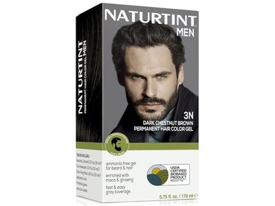 Naturtint Permanent Hair Color Gel, 3N Dark Chestnut Brown, 5.75 fl oz/170 mL