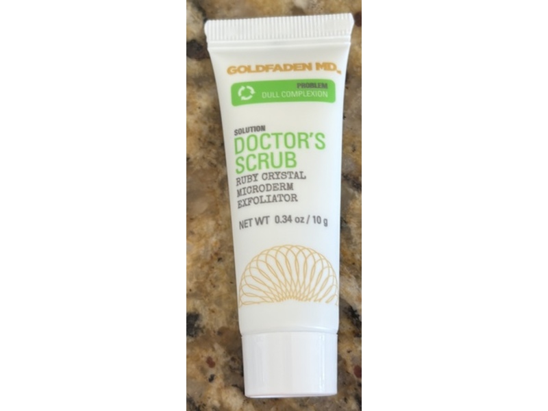 Goldfaden Md Doctor's Scrub Ruby Crystal Microderm Exfoliator, 0.34 fl oz/10 g
