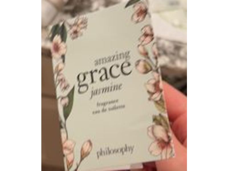 Philosophy Amazing Grace Eau de Toilette, Jasmine, 0.05 fl oz/1.5 mL