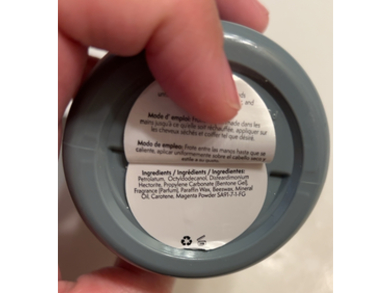 Johnny B Lava Clay Pomade, 3 oz/85 g