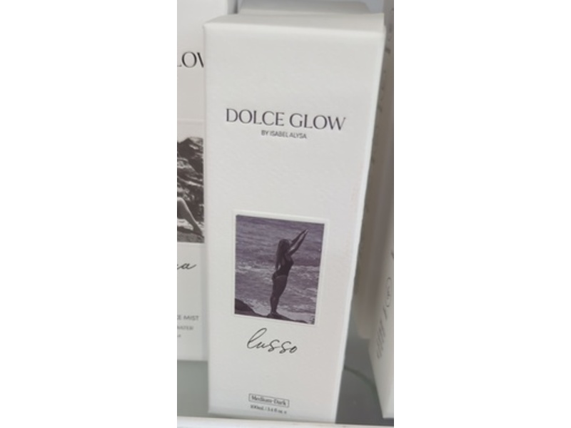 Dolce Glow By Isabel Alysa Lusso Self-Tanning Mousse, Medium Dark, 3.4 fl oz/100 mL