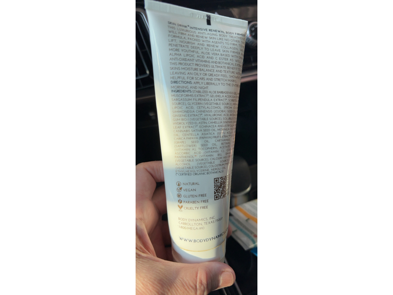 Body Dynamics Skin Drink Body Firmer, 8 fl oz/236 mL